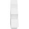 Ekena Millwork Kennewick Architectural Grade PVC Gable Bracket, 36"W x 22 1/2"H x 6"D x 6"F, 15/12 Pitch GBP036X23X0606KEN00 - alternate 3